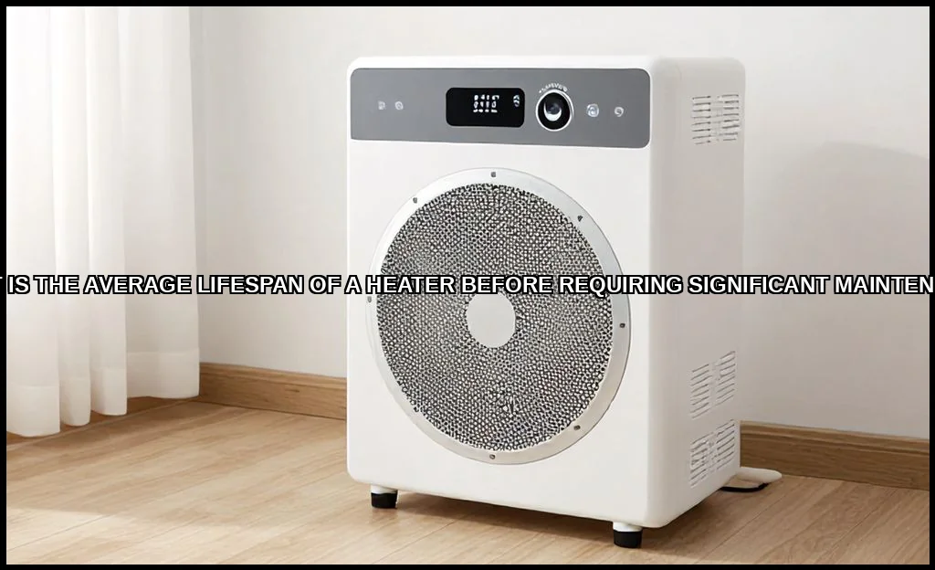The average lifespan of a heater before requiring 