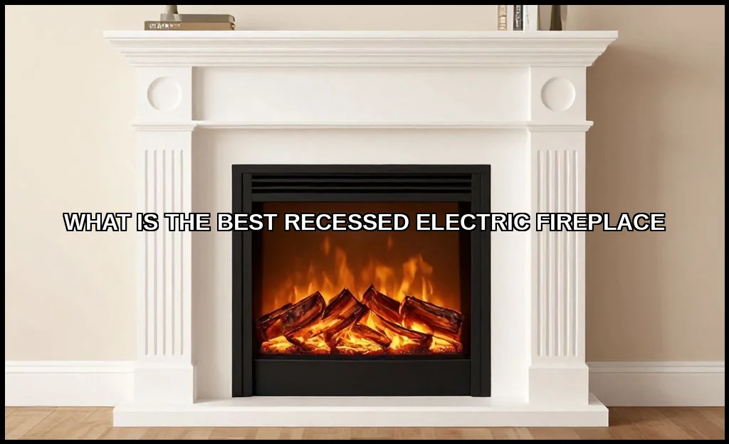 The best recessed electric fireplace