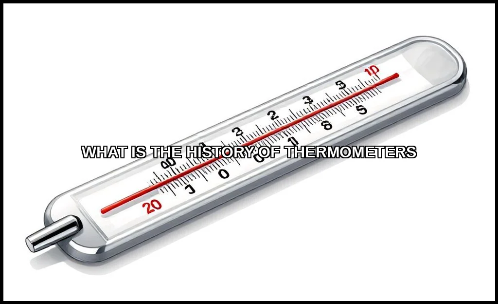 The history of thermometers