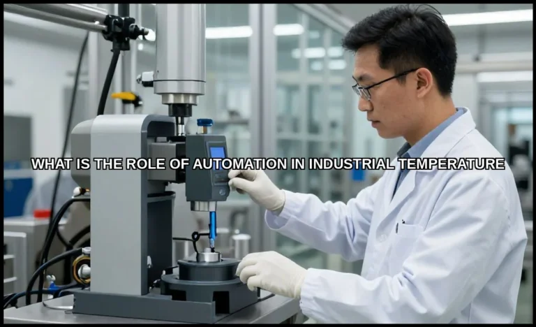 The role of automation in industrial temperature