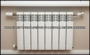 The typical lifespan of a central heating radiator
