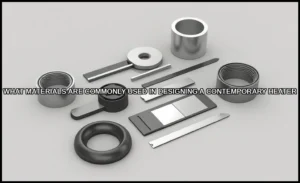 What materials are commonly used in designing a co