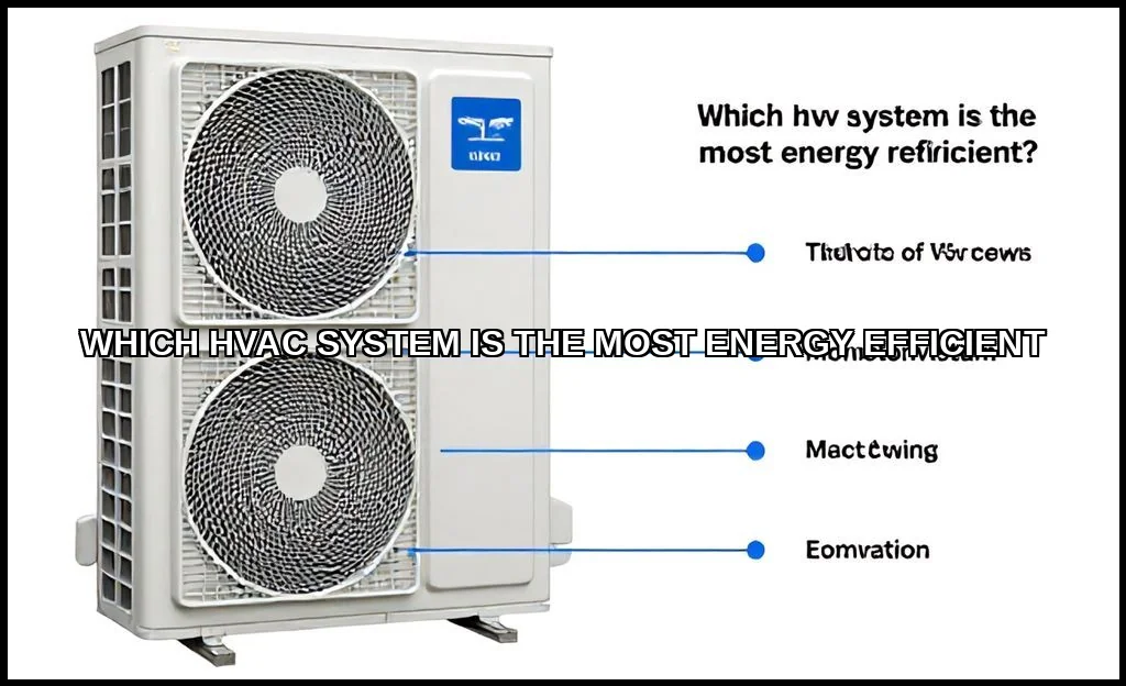 Which hvac system is the most energy efficient