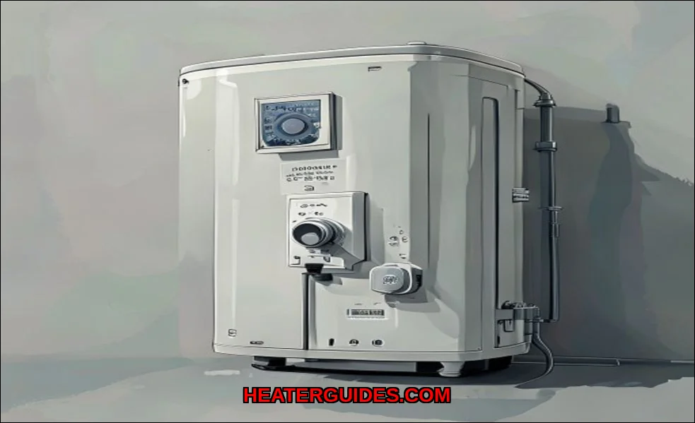 Clean vector illustration of bradford white electr