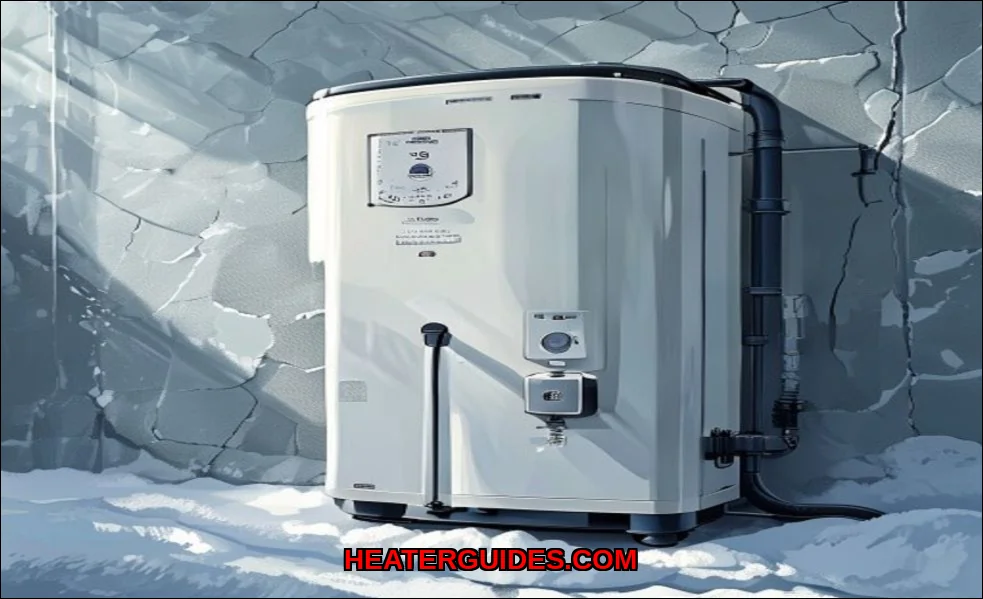 Clean vector illustration of bradford white hybrid