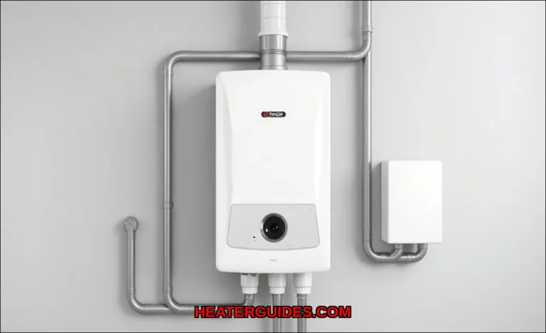 Clean vector illustration of bradford white tankle