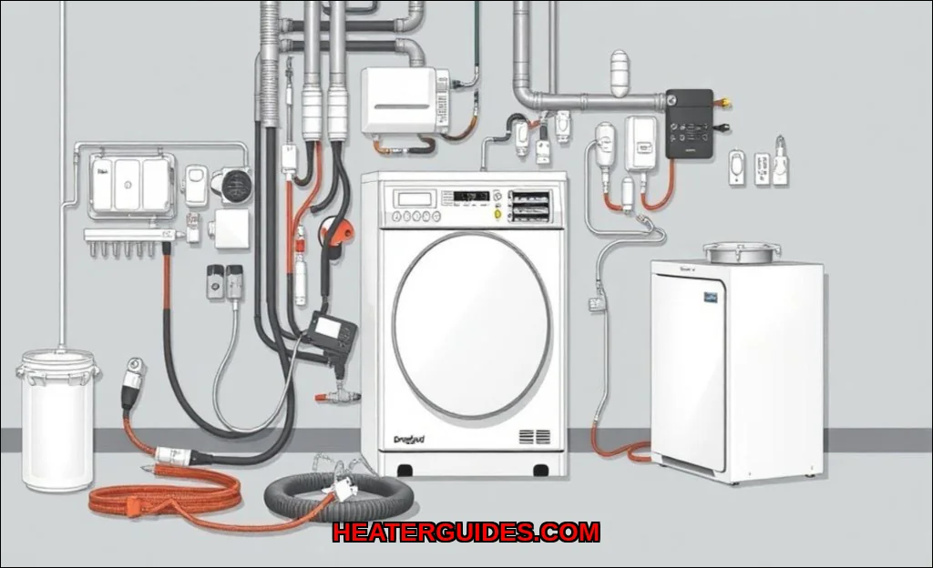 Clean vector illustration of bradford white troubl