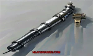 Clean vector illustration of replace anode rod bra