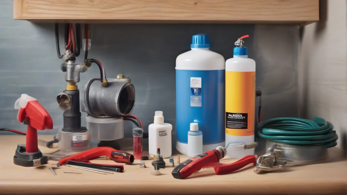 A manufacturer-approved descaling kit with tools and instructions