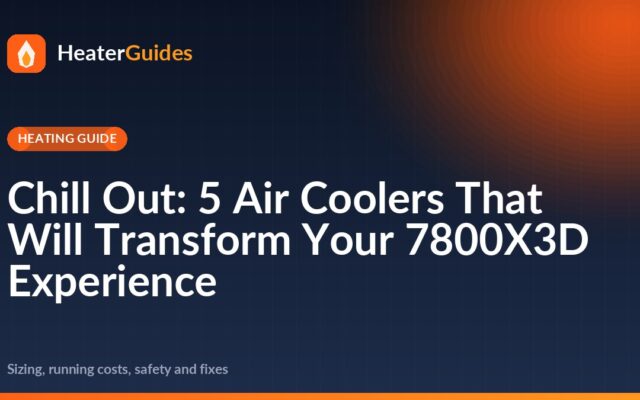 Chill Out: 5 Air Coolers That Will Transform Your 7800X3D Experience