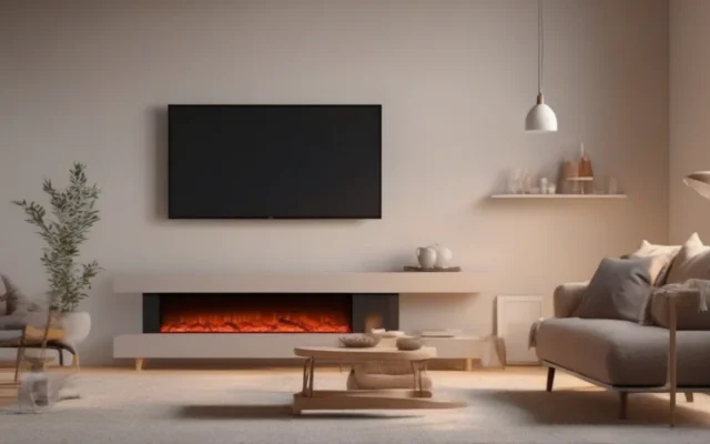 Electric Fireplace Height Guide: Optimal Mounting Position