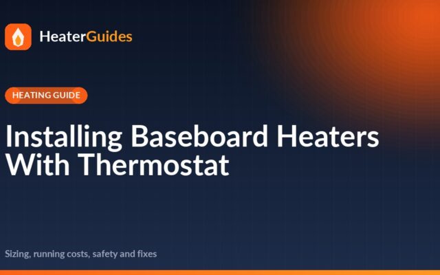 Installing Baseboard Heaters With Thermostat