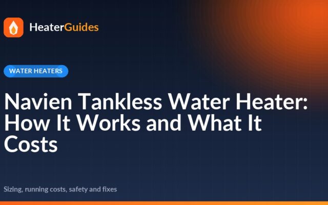 Navien Tankless Water Heater: How It Works and What It Costs