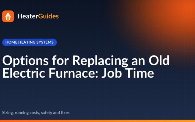 Options for Replacing an Old Electric Furnace: Job Time