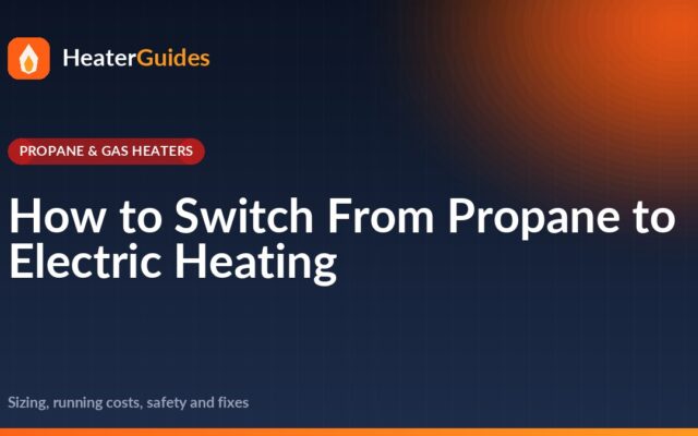 How to Switch From Propane to Electric Heating